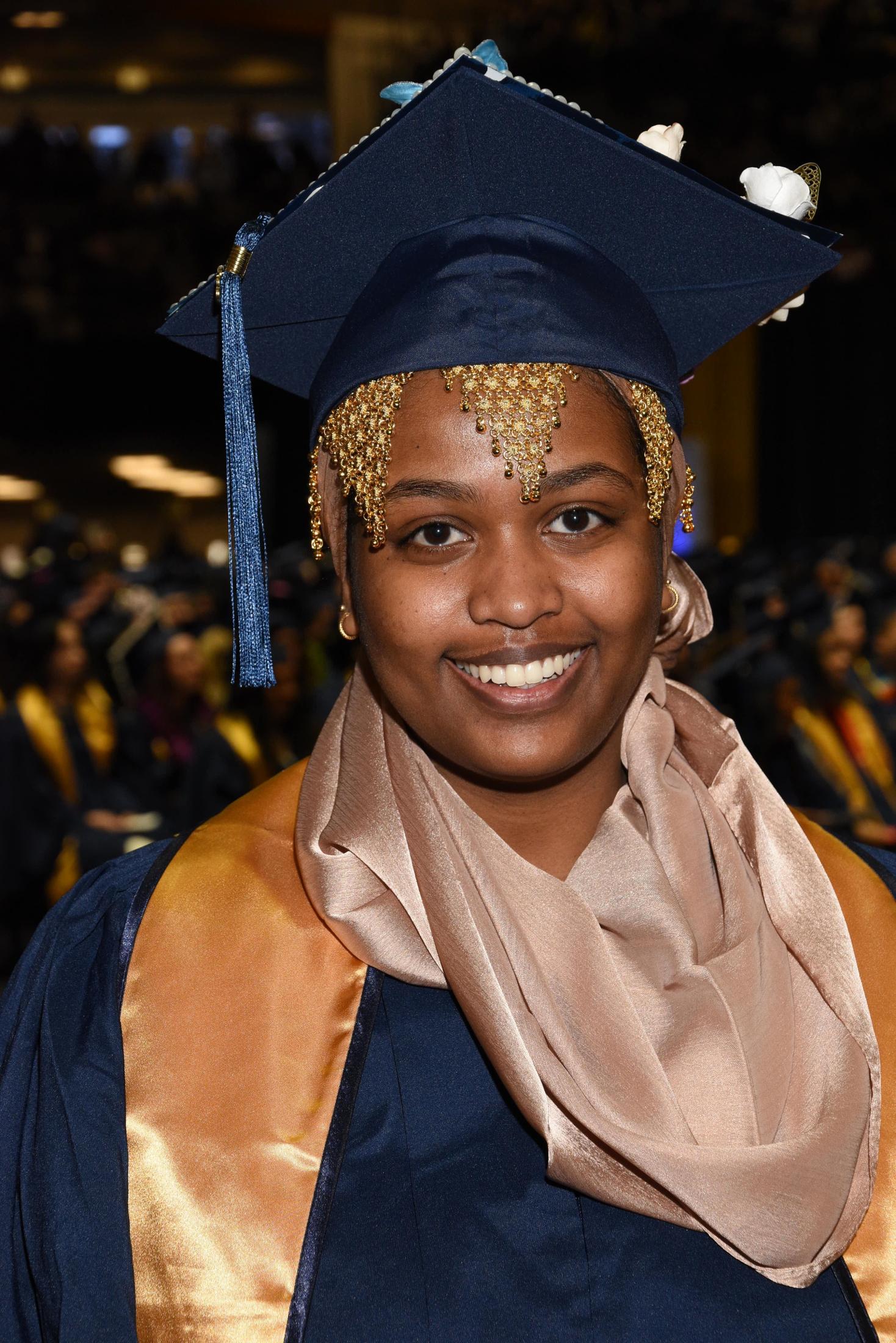 Siyan Kabir at commencement