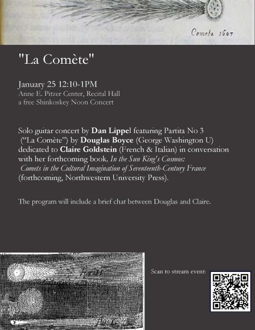 La Comète, a free lunchtime concert