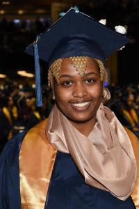 Siyan Kabir at commencement